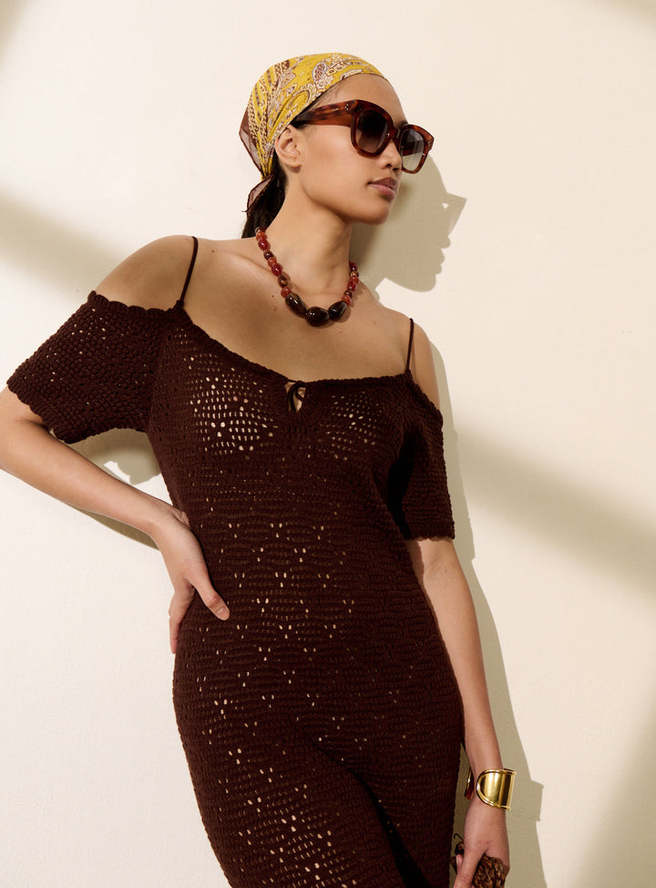Robe en maille Alma